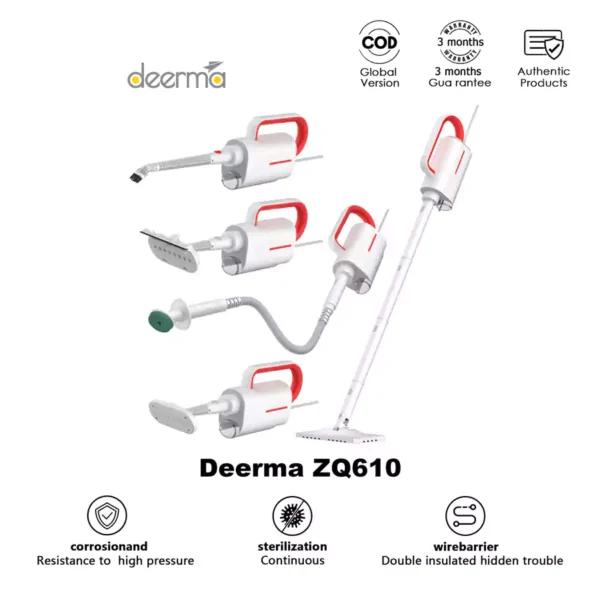 Deerma DEM-ZQ610 Steam Multifunction Household Vacuum Cleaners